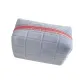 Blue Suede Makeup Bag