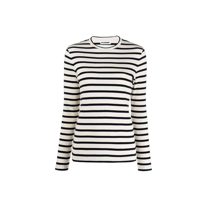 JIL SANDER T Shirts Women's Ecru-0