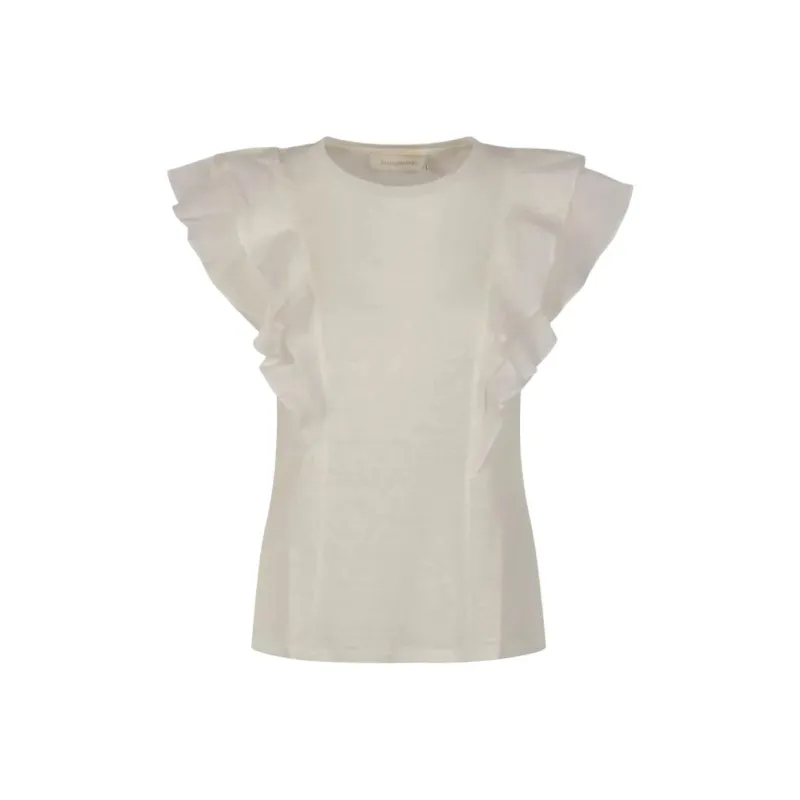 Zimmermann Linen T shirt-0