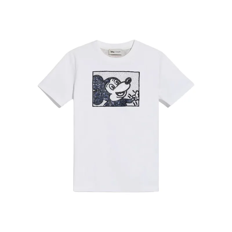 COACH x Disney T Shirt Women's White-0