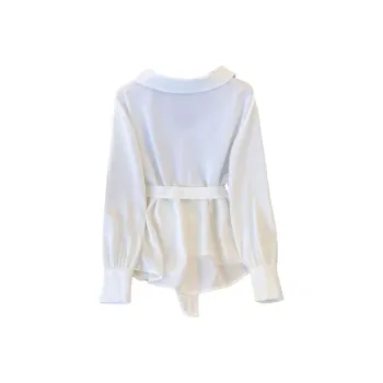 The Temptation Of The Muse Long Sleeved Dress Women's White
