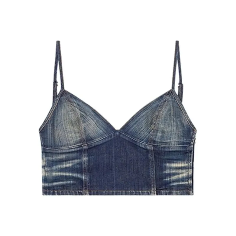DIESEL De Fulvy Top D Tank Top Denim-0
