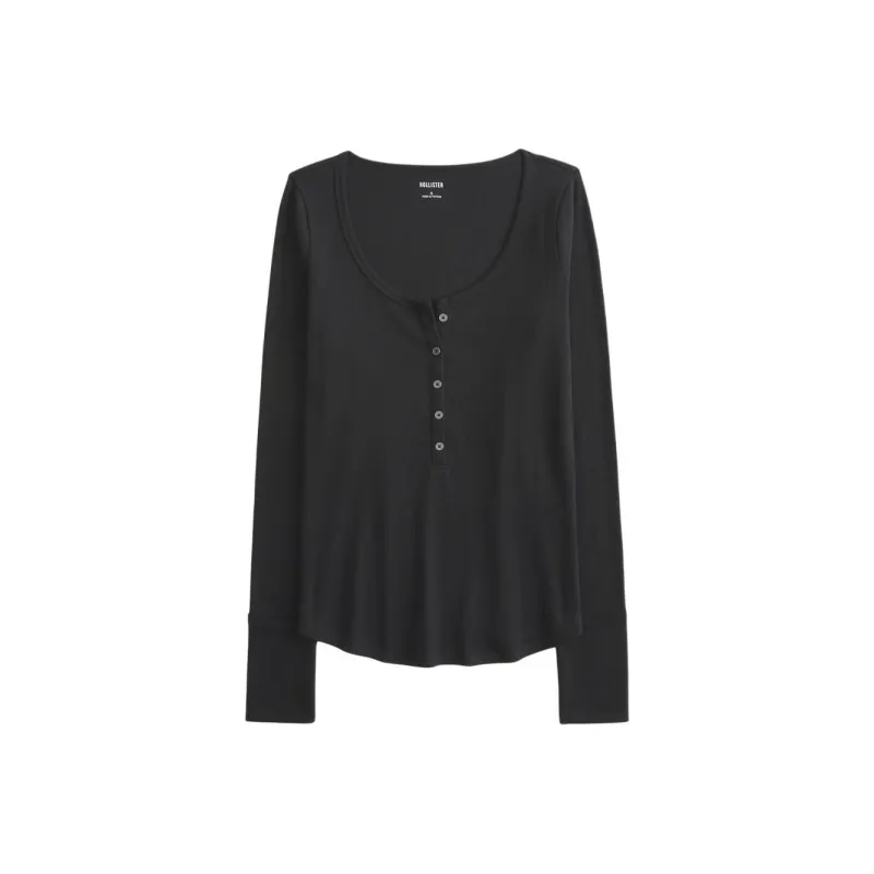 Hollister T Shirt Women's Black-0