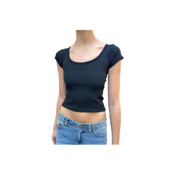 Brandy Melville Regular T-Shirt Women's Black