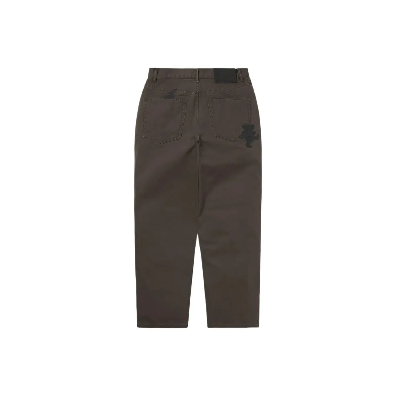 Thisisneverthat X Grateful Dead Casual Pants Unisex Brown-1