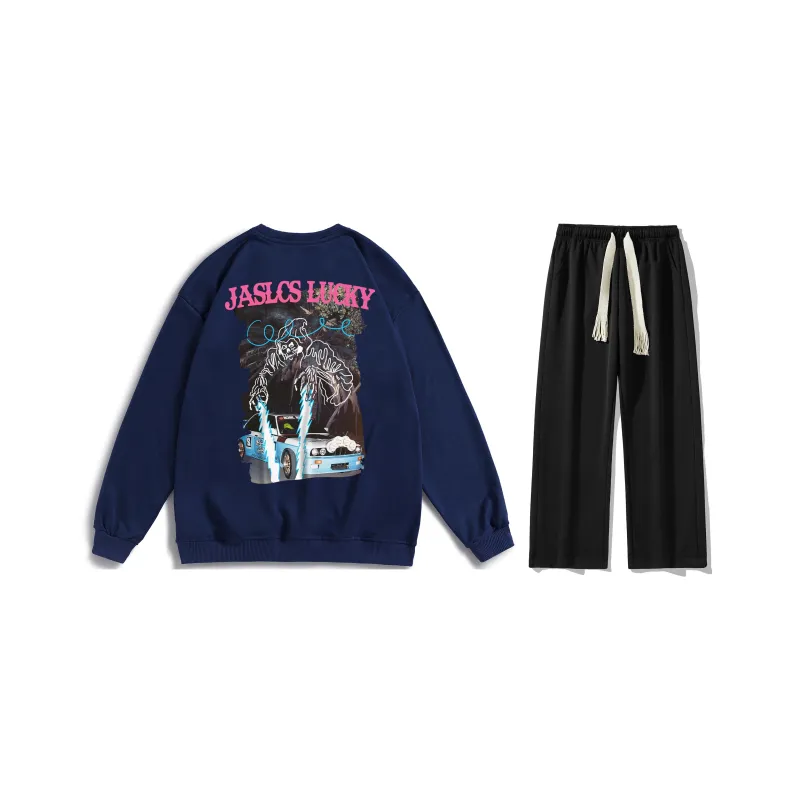 Jaslcs Sweatshirt Sets Unisex-11