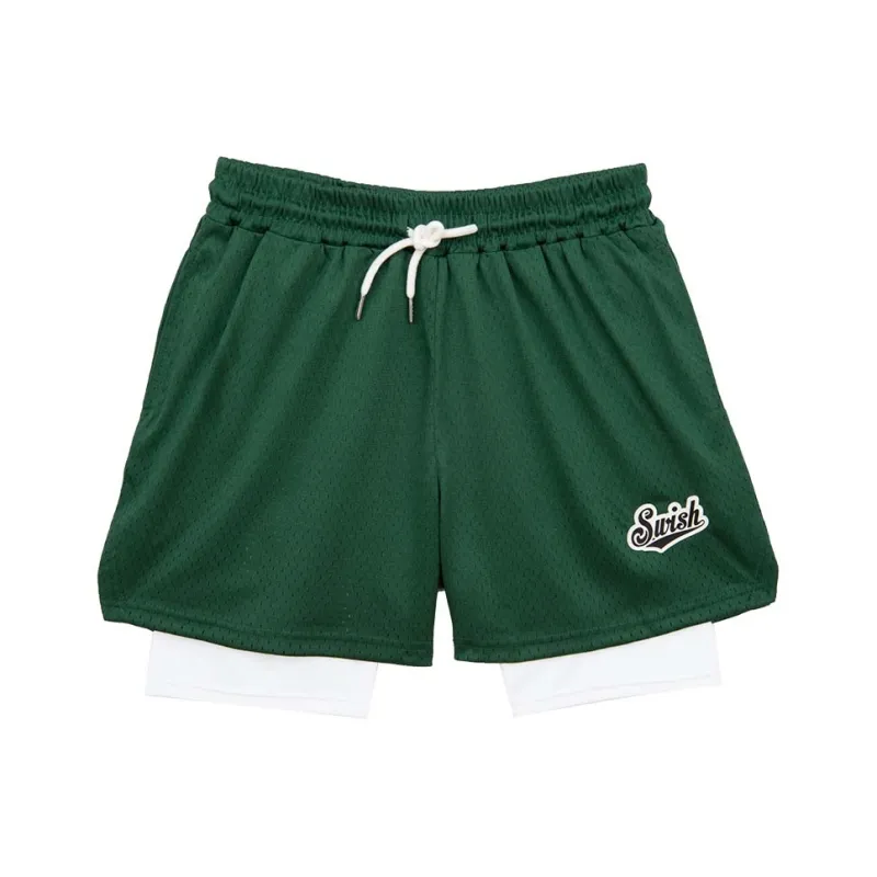 SWISH THE BALL IN Basketball Shorts Unisex-5