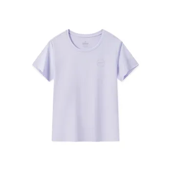 XTEP T Shirt Women's Sheer Purple