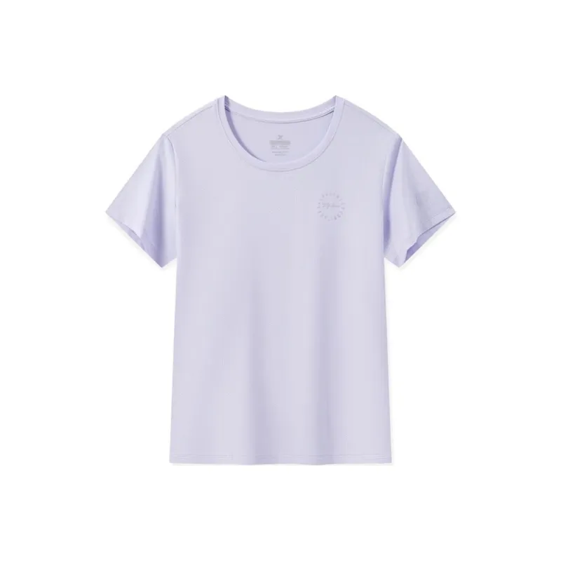 XTEP T Shirt Women's Sheer Purple-0