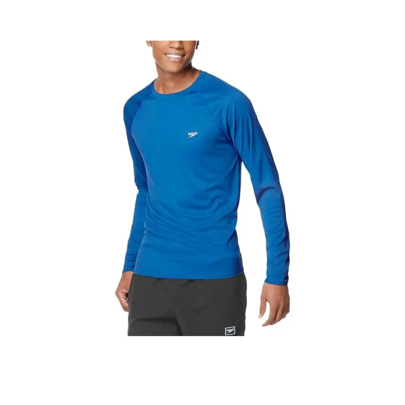 Speedo New Easy Long Sleeve Granite Rashguard Sweatshirt Men's-4