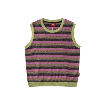 Checkitout Tank Top Unisex Tea Lime Green/Fuchsia