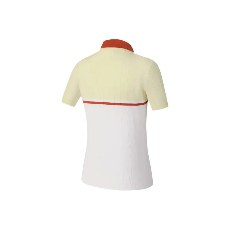FILA Athletics Polo Shirt Women's Glow Orb Green-1