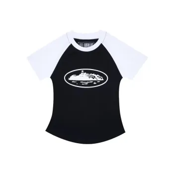 Corteiz Women'ss Baby Top Black