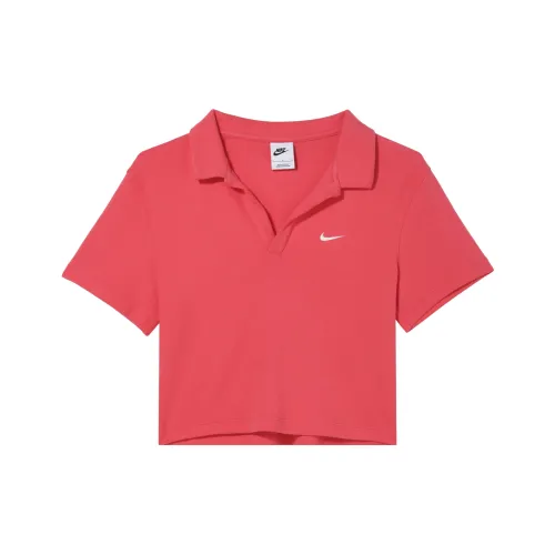 Nike T Shirts Women's Pink