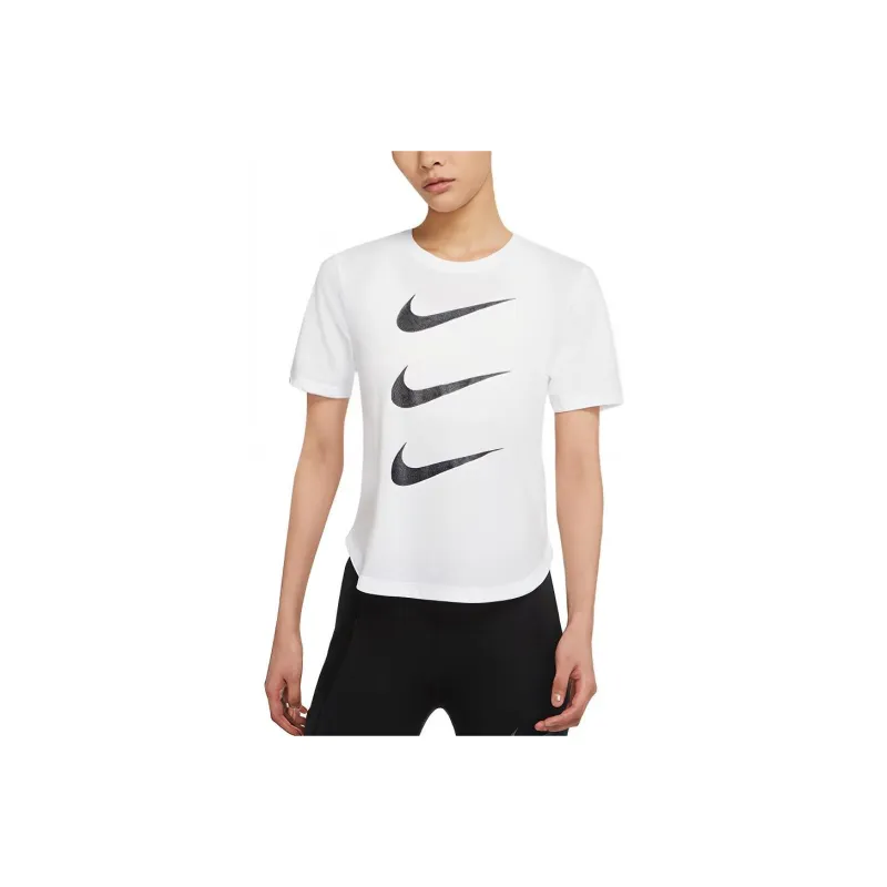 Nike Set in Sleeve T Shirt Women's White-0