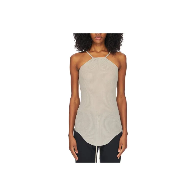 RICK OWENS/RO SS24 Tank Top Women's Pearl-0