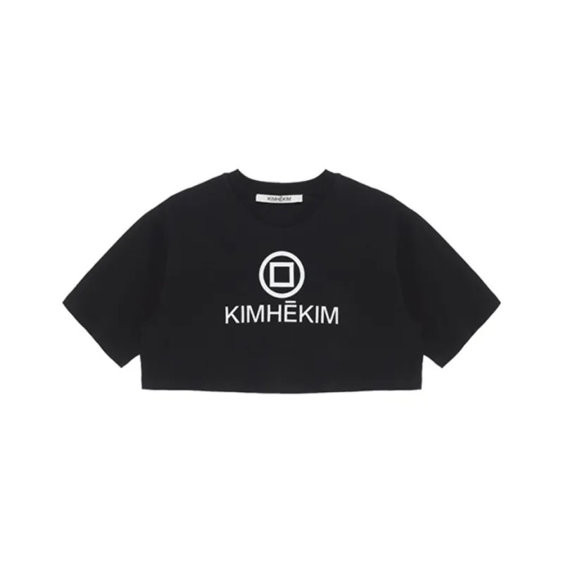 KIMHEKIM Crop Tops Women's Black-0