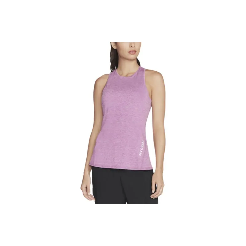 Skechers Tank Tops Women's Purple/Bright Pink-0