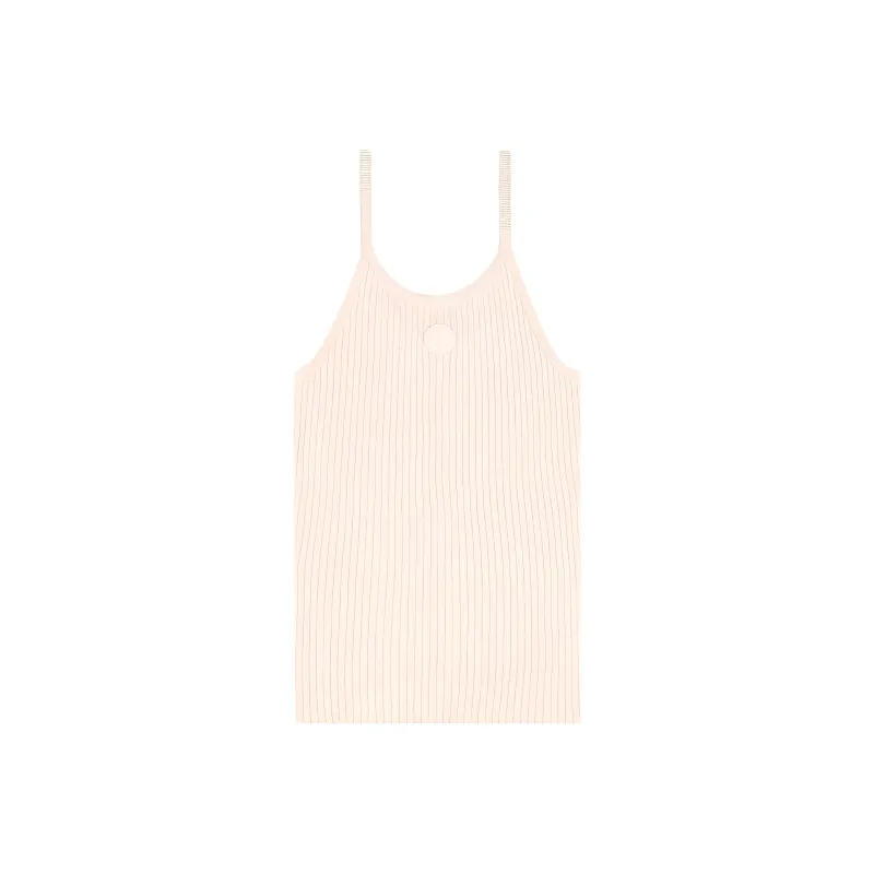 SPORTY & RICH Srhwc Ribbed Tank Top-0