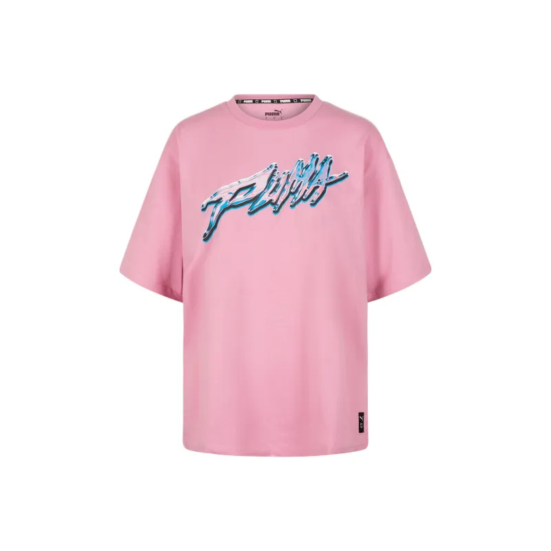 PUMA T Shirt Women's Cherry Pink-0