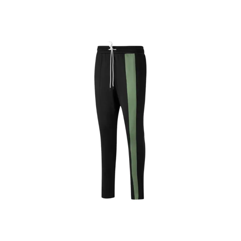 PUMA Sports Pants Men Gray Green-0