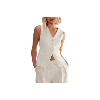 NASTY GAL Tank Tops Women's Ivory