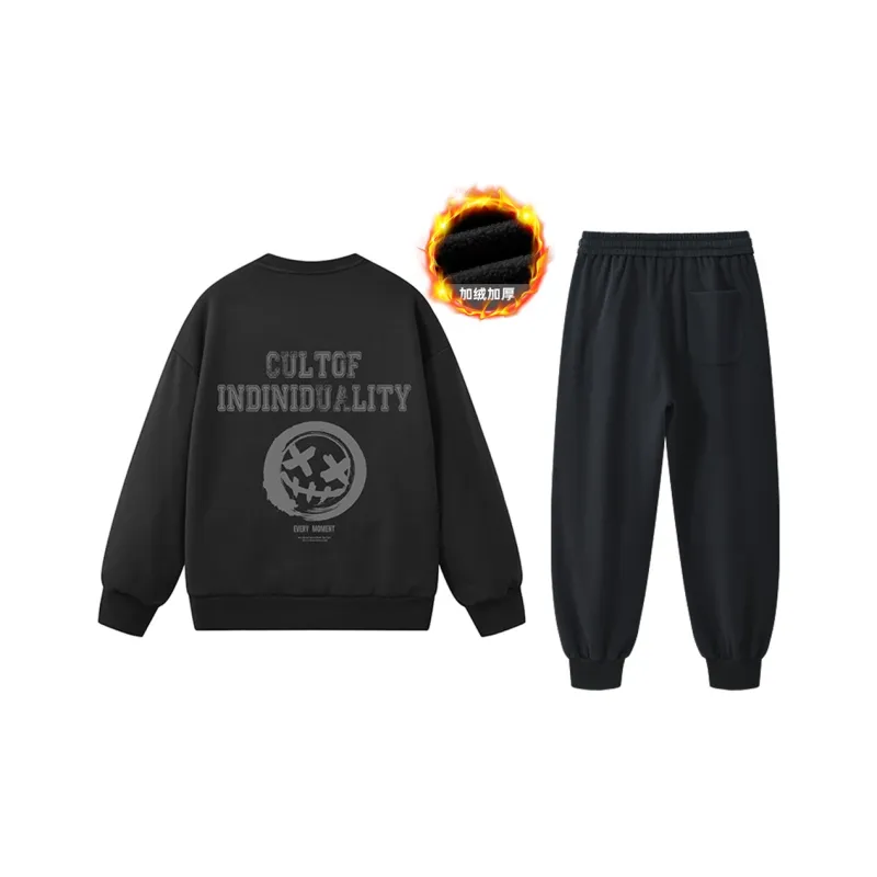 CULT OF INDIVIDUALITY Sweatshirt Set Unisex-3