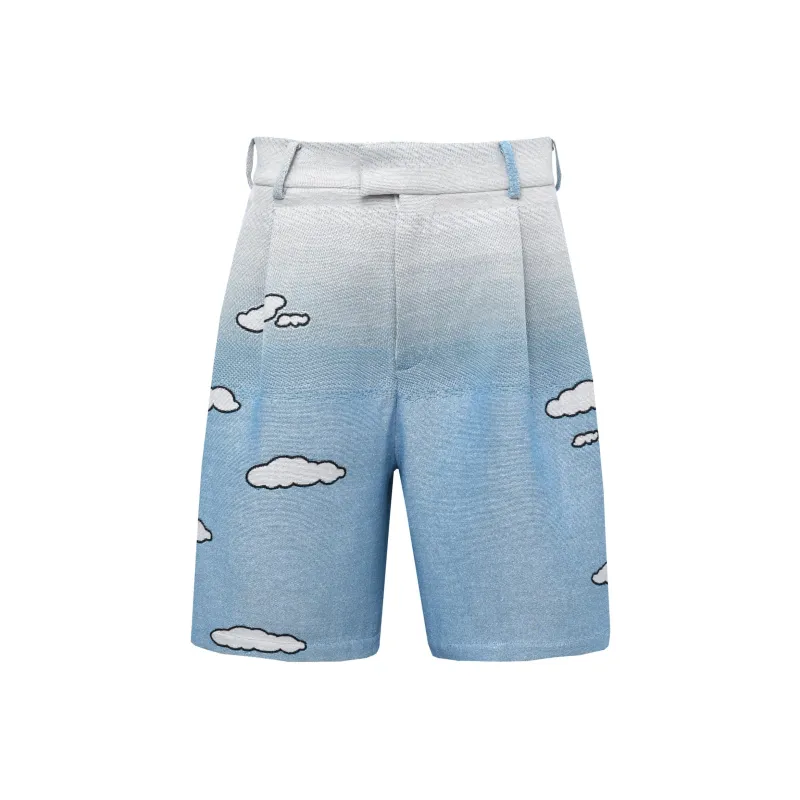 BIRTH OF ROYAL CHILD SS24 Shorts Unisex Blue-0