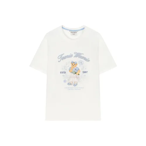 Teenie Weenie Regular T Shirt Women's White