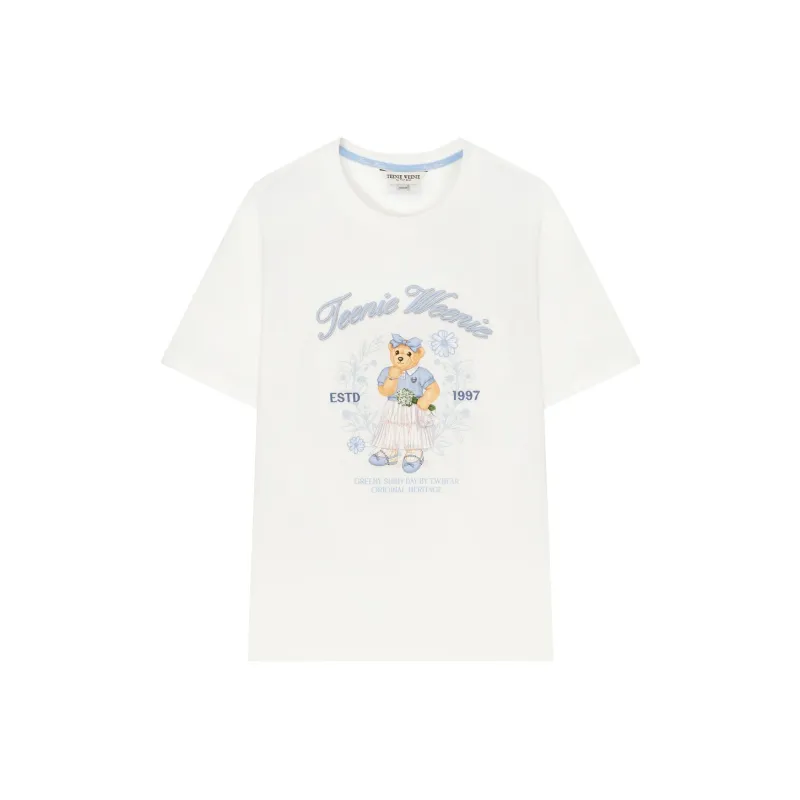 Teenie Weenie Regular T Shirt Women's White-0