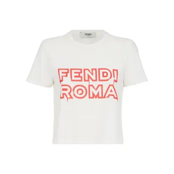 FENDI SS23 Crop Tops Women's White