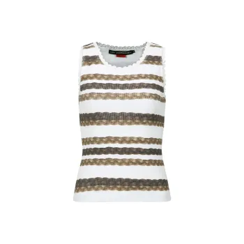 ANDERSSON BELL Hair Braid stripe Tank Top
