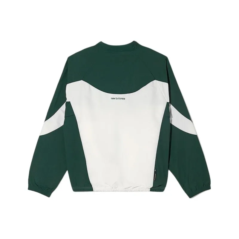 New Balance Trench Coat Unisex Green White-1