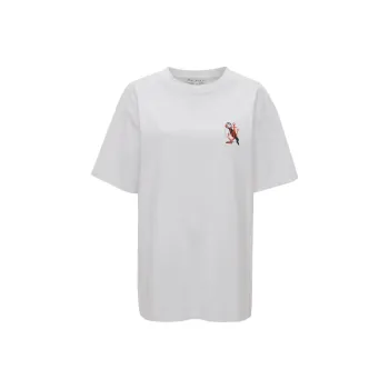 JW Anderson Canary Embroidered T-Shirt