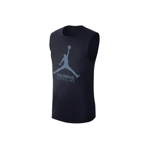 JORDAN Basketball Jerseys Men University Dark Blue