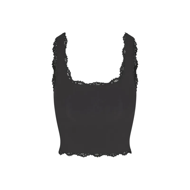 SKIMS Tank Top Women's ONYX/Onyx-0