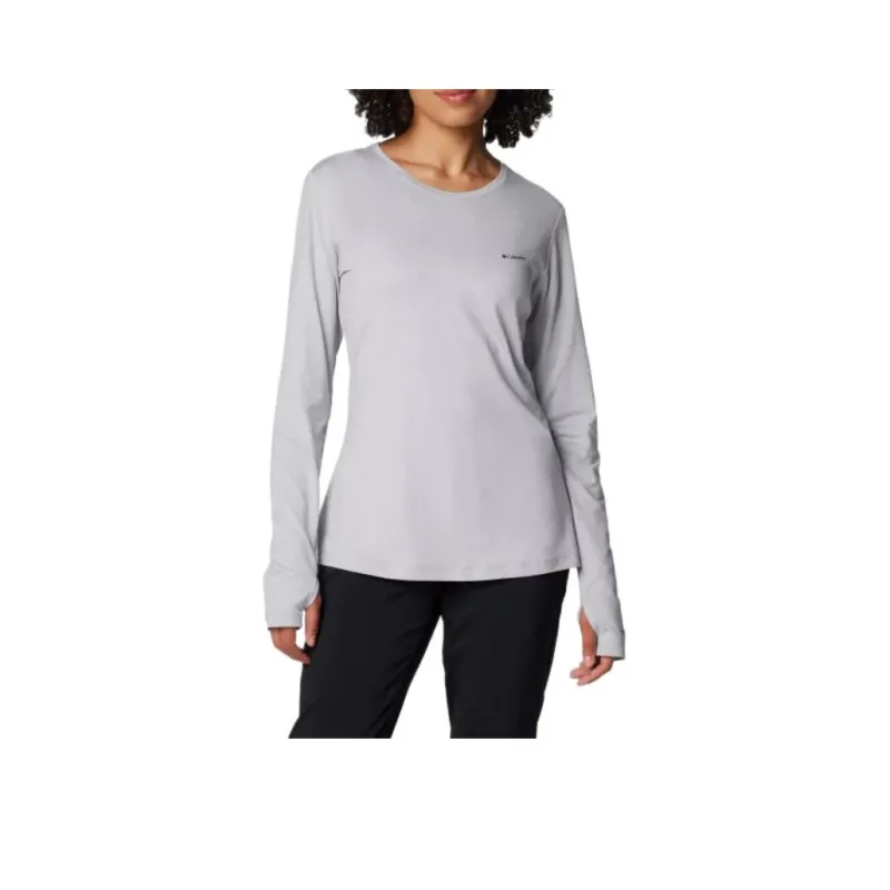 Columbia Sloan Ridge Regular T-Shirt Women's Gray-0