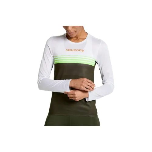 Saucony T-Shirts Women's Brown