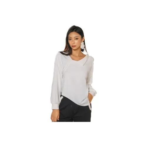 GIDI BOHO T-Shirts Women's Cream White