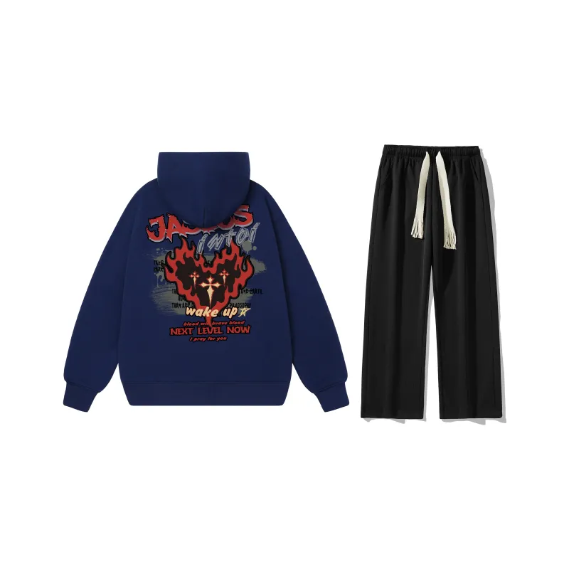Jaslcs Sweatshirt Sets Unisex-11