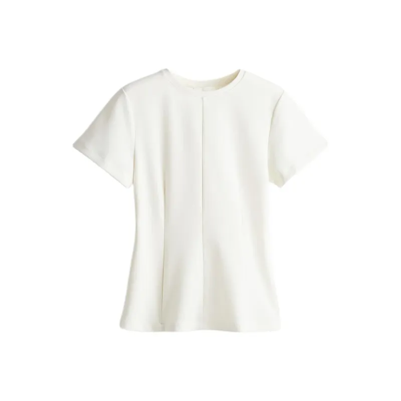 H&M T Shirts Women's White-0