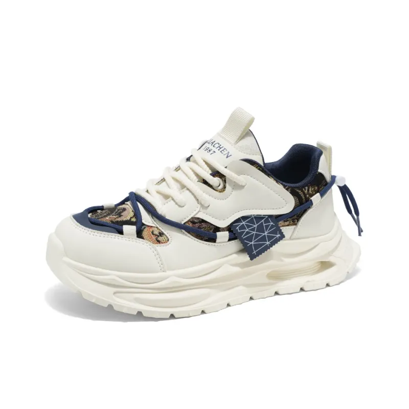 Little Daisy Cushioning, Slip Resistant, And Abrasion Resistant Low Top Chunky Sneakers Men's-2