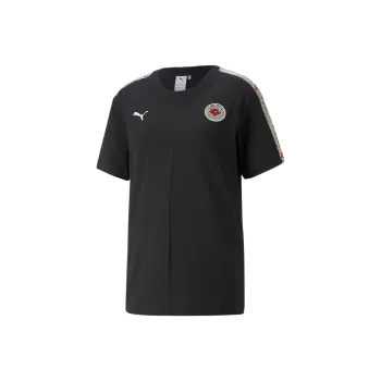PUMA LIBERTY Panel Tee T-Shirt Women's Black