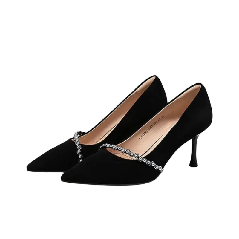 C°BANNER Slim Heel High Heels 7.5cm Women's-6