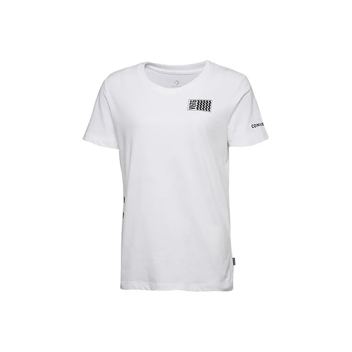 Converse Voltage Set in Sleeve T Shirt Women's White-0