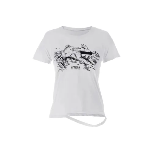 MM6 Maison Margiela Regular T Shirt Women's White