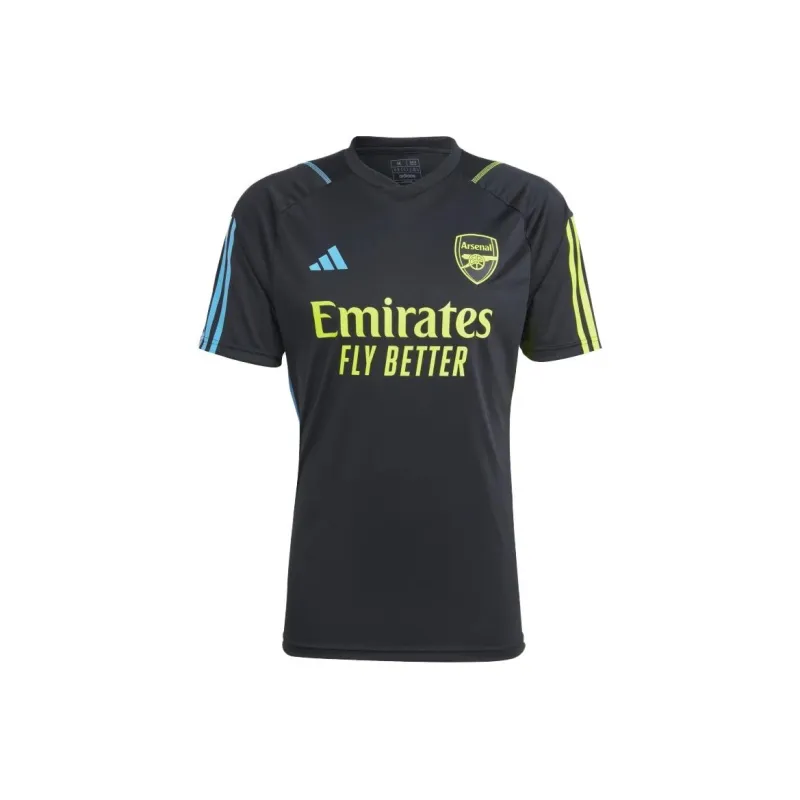 adidas Arsenal Tiro 23 Training Soccer Jersey Black-0