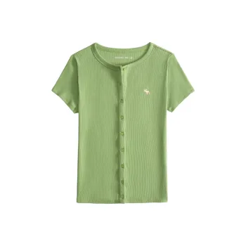Abercrombie＆Fitch T Shirt Women's Green