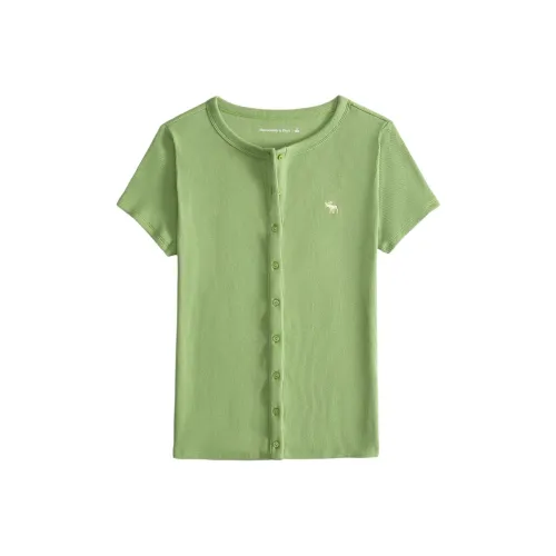 Abercrombie＆Fitch T Shirt Women's Green