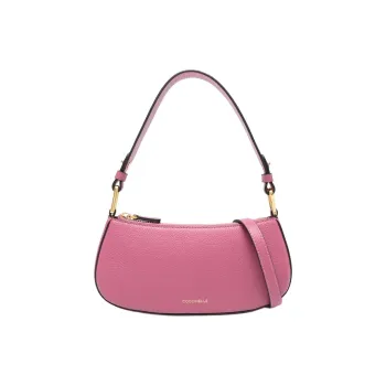 COCCINELLE Calfskin Crossbody Handbag, Shoulder Bag Mini Women's Fuchsia